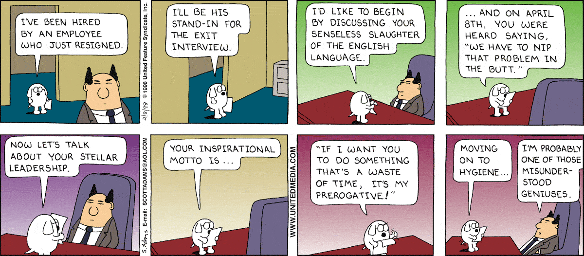 Dilbert Cartoon